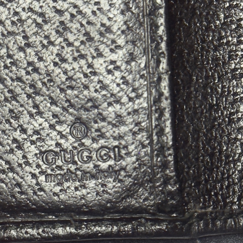 GUCCI Long Large Leather Wallet Black - Picture 14 of 16